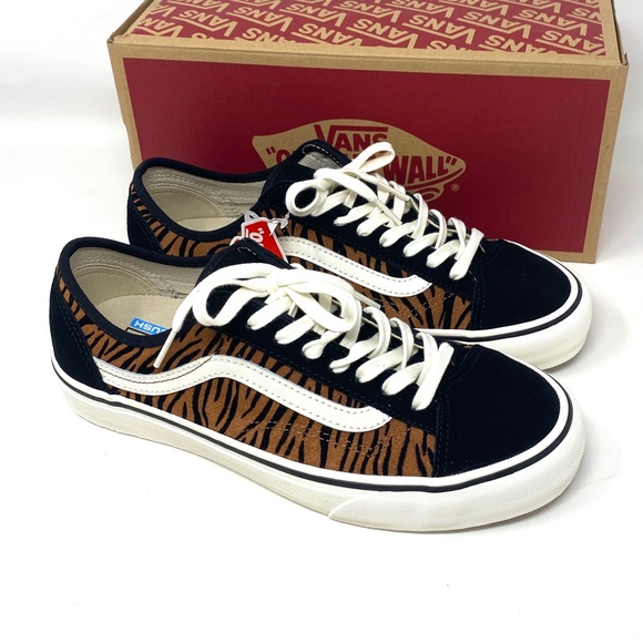 💖MEGA SALE💖VANS Women VN0A5HYR9ZY Style 36 Decon SF Animal Stripes Brown - Picture 8 of 10